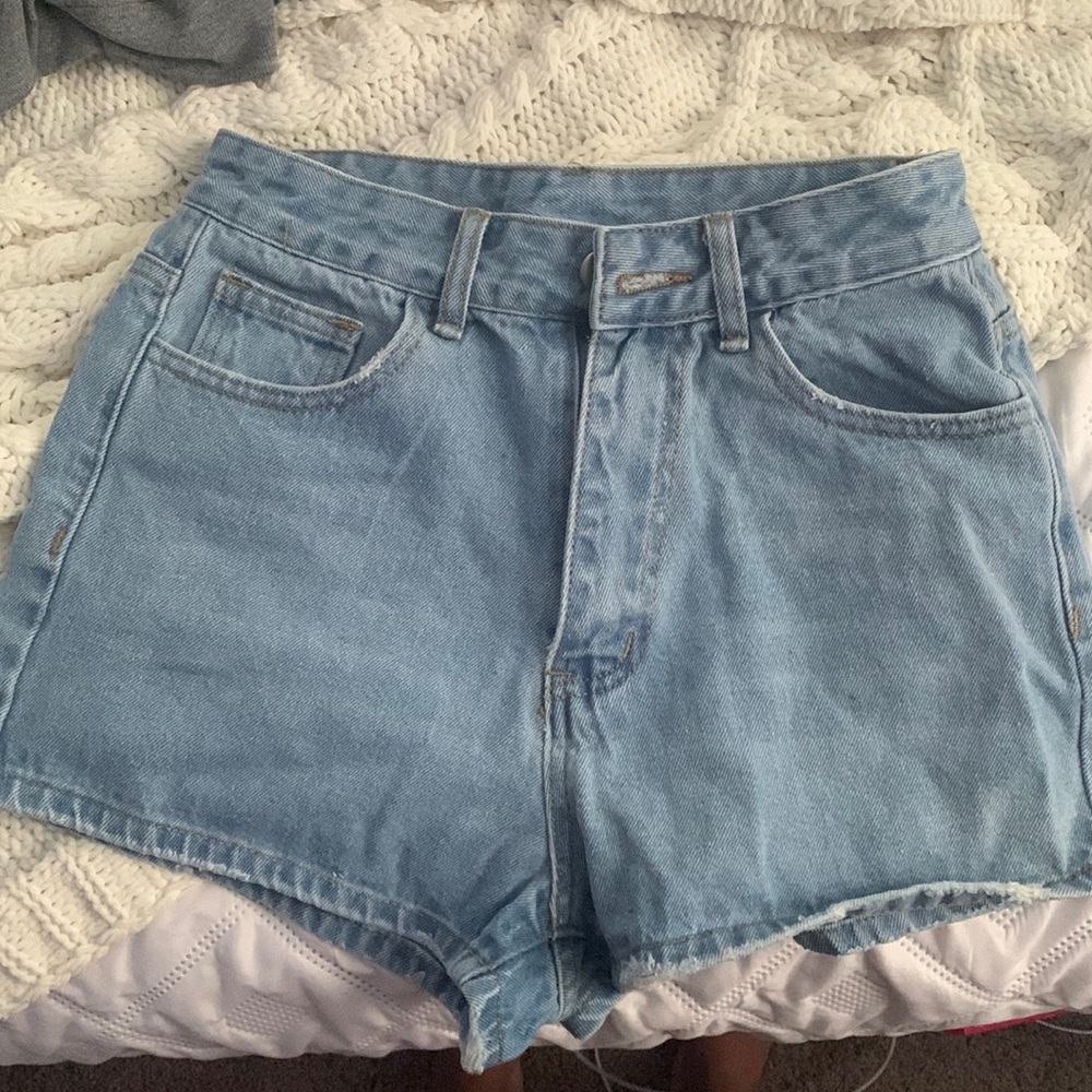 blue Jean shirts from shein size xs haven’t wore them